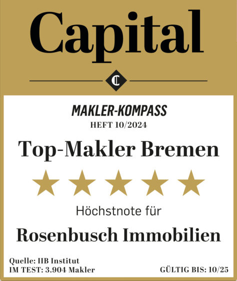 Unsere Auszeichnung zum Top-Makler in Bremen